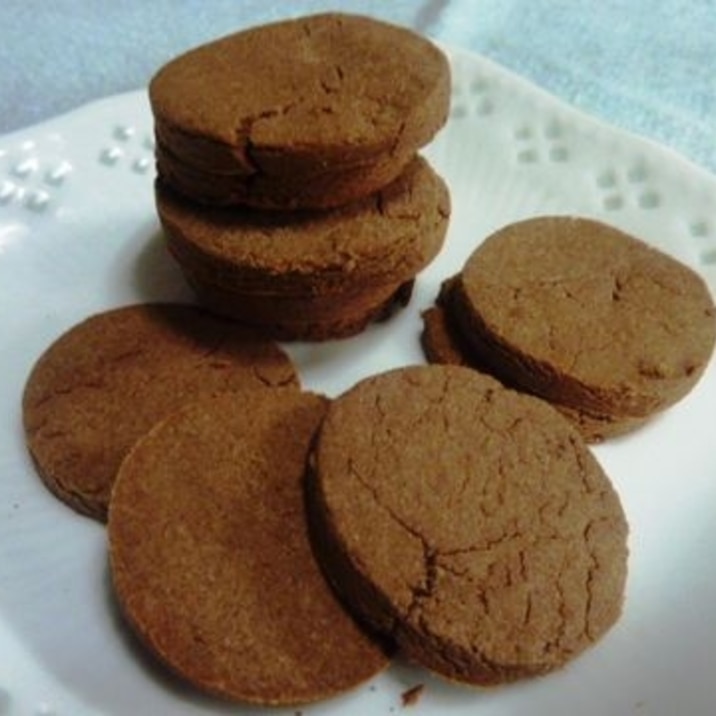 おからパウダー100 ポリポリおからココアクッキー レシピ 作り方 By Roze Pi 楽天レシピ